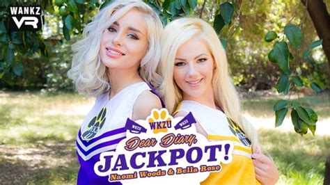 dear diary jackpot|Naomi Woods, Bella Rose in WankzVR's 'Dear Diary, Jackpot!'.